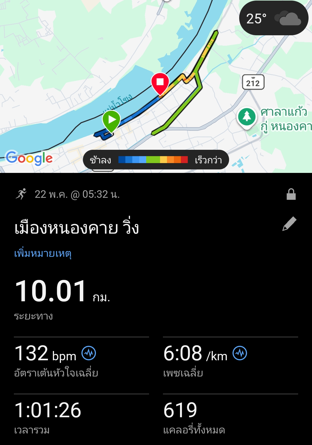 running proof