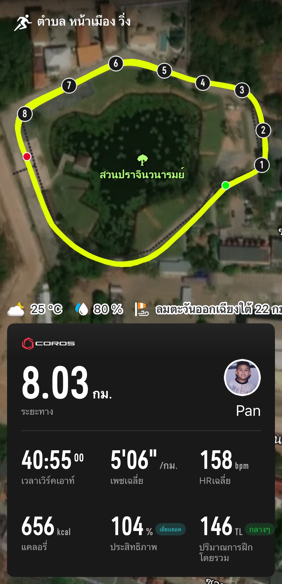running proof