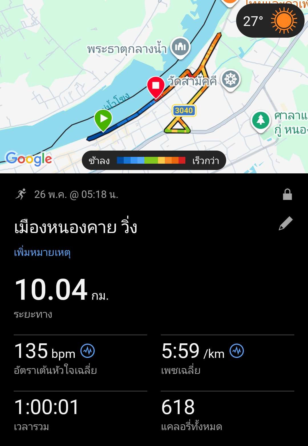 running proof