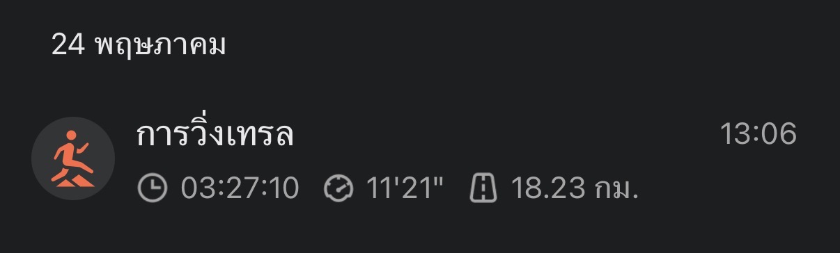 running proof